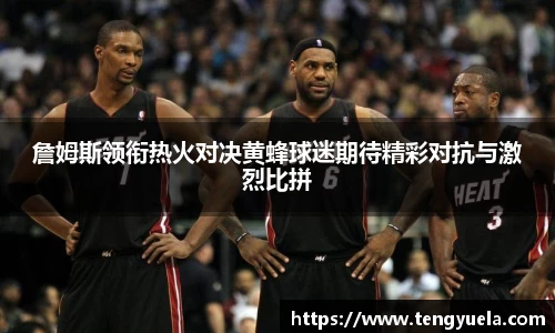 詹姆斯领衔热火对决黄蜂球迷期待精彩对抗与激烈比拼